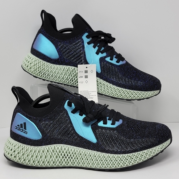 Adidas Alphaedge 4D Shoes Goodbye Gravity Black FV6106 Men's Size 10.5 New - Picture 2 of 10